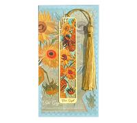 Art Colorful Flower Charm Bookmark - Aesthetic Leafclip, Single Garden Pointer for Script Study, Decorative Keepsake with Enamel Inlay, Giftware, Ornate Placeholder for Teens, Scholars and Staff