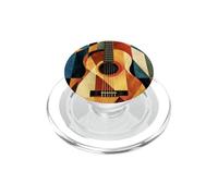 Art Contemporain Formes géométriques Art Moderne Guitare PopSockets PopGrip pour MagSafe