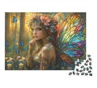 Art Contes fées_1 Puzzle 1000 Pièces en Carton Recyclé,Puzzles De Casse-tête Relaxation Et Méditation pour Un Hobby Créatif,Cadeau d'anniversaire De La Maison Puzzle 38x26cm/1000pcs