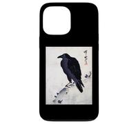 Art Corbeau Japonais - Peinture Traditionnelle au Pinceau à l'encre Coque pour iPhone 13 Pro Max
