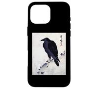 Art Corbeau Japonais - Peinture Traditionnelle au Pinceau à l'encre Coque pour iPhone 16 Pro Max