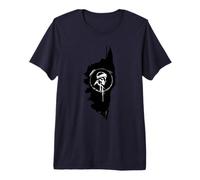 Art Corse Contemporain - Design Graphique Île de Beauté T-Shirt Haut de Gamme