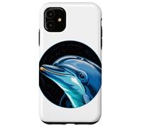 Art Cosmique Dauphin Dauphins Coque pour iPhone 11