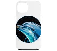 Art Cosmique Dauphin Dauphins Coque pour iPhone 13