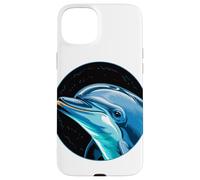Art Cosmique Dauphin Dauphins Coque pour iPhone 15 Plus
