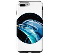 Art Cosmique Dauphin Dauphins Coque pour iPhone 7 Plus/8 Plus