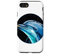 Art Cosmique Dauphin Dauphins Coque pour iPhone SE (2020) / 7 / 8
