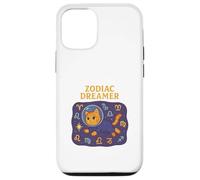 Art Cosmique pour Chats Zodiac Dreamer Coque pour iPhone 12/12 Pro