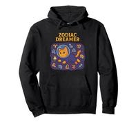 Art Cosmique pour Chats Zodiac Dreamer Sweat à Capuche