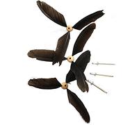 ART-CRAFT Hélice de rechange avec 3 broches pour carillon éolien, mouette, oiseau, cochon et bien plus encore
