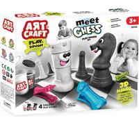 ART CRAFT Jeu d'échecs en masse plastique