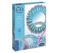 Sentosphère Miroir mosaïque Plumes multicolore Enfant