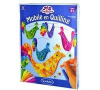 Sentosphère - 3902050 - Kit d'Activité - Mobile en Quilling - Oiseaux