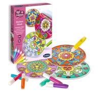Art & Creations Stickers VITRAIL - Mandalas, Multicouleurs