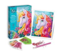 ART & CREATIONS TABLEAU A DIAMANTER - LICORNE