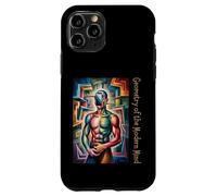 Art cubiste Géométrie De l'esprit Moderne Abstrait Coque pour iPhone 11 Pro