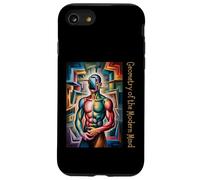 Art cubiste Géométrie De l'esprit Moderne Abstrait Coque pour iPhone SE (2020) / 7/8