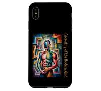 Art cubiste Géométrie De l'esprit Moderne Abstrait Coque pour iPhone XS Max
