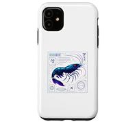Art Cyberpunk Demon Blue Dream Shrimp pour Les Fans d'aquascaping Coque pour iPhone 11