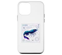 Art Cyberpunk Demon Blue Dream Shrimp pour Les Fans d'aquascaping Coque pour iPhone 12 Mini