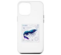 Art Cyberpunk Demon Blue Dream Shrimp pour Les Fans d'aquascaping Coque pour iPhone 12 Pro Max
