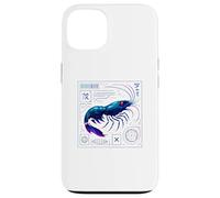 Art Cyberpunk Demon Blue Dream Shrimp pour Les Fans d'aquascaping Coque pour iPhone 13
