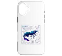 Art Cyberpunk Demon Blue Dream Shrimp pour Les Fans d'aquascaping Coque pour iPhone 16 Plus