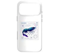 Art Cyberpunk Demon Blue Dream Shrimp pour Les Fans d'aquascaping Coque pour iPhone 17 Pro Max