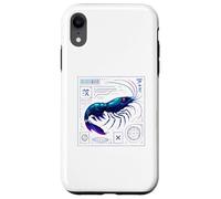 Art Cyberpunk Demon Blue Dream Shrimp pour Les Fans d'aquascaping Coque pour iPhone XR