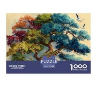 Art d'arbre coloré Pièces en Carton Épais Et Solides Parfait pour Améliorer La Concentration, La Patience Et La Pensée Logique Pendant Le Temps Libre 52x38cm/1000pcs