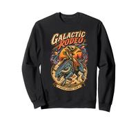 Art d'Aventure Cosmique de Cowboy Alien Sweatshirt