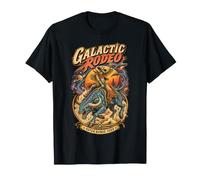 Art d'Aventure Cosmique de Cowboy Alien T-Shirt