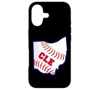 Art de Baseball du Centre-Ville de Cleveland (Ohio) CLE Love The Land Gifts Coque pour iPhone 17