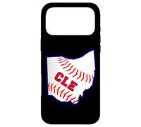 Art de Baseball du Centre-Ville de Cleveland (Ohio) CLE Love The Land Gifts Coque pour iPhone 17 Pro Max