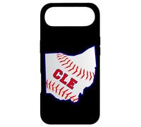 Art de Baseball du Centre-Ville de Cleveland (Ohio) CLE Love The Land Gifts Coque pour iPhone Air