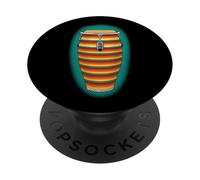 Art de Batterie Conga coloré pour Les Amateurs de Musique PopSockets PopGrip Adhésif
