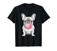 Art de Bulldog Français avec Chewing-Gum pour Amateurs T-Shirt