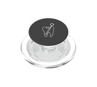 Art de Bureau Dentaire Minimaliste PopSockets PopGrip pour MagSafe