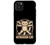 Art de Chat vitruvien Anatomie féline Funny Kitty Lover Coque pour iPhone 11 Pro Max