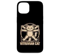 Art de Chat vitruvien Anatomie féline Funny Kitty Lover Coque pour iPhone 13