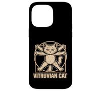 Art de Chat vitruvien Anatomie féline Funny Kitty Lover Coque pour iPhone 14 Pro Max