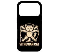 Art de Chat vitruvien Anatomie féline Funny Kitty Lover Coque pour iPhone 17 Pro