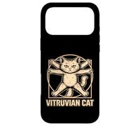 Art de Chat vitruvien Anatomie féline Funny Kitty Lover Coque pour iPhone 17 Pro Max