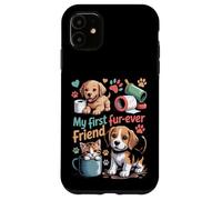 Art de Chiot Mignon de Mon Premier ami en Fourrure Coque pour iPhone 11