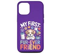 Art de Chiot Mignon de Mon Premier ami en Fourrure Coque pour iPhone 12/12 Pro