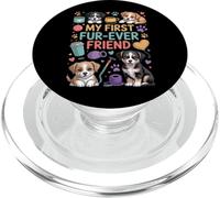 Art de Chiot Mignon de Mon Premier ami en Fourrure PopSockets PopGrip pour MagSafe