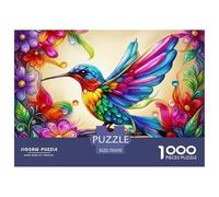 Art de Colibri coloré Pièces À Structure Solide Parfait pour Renforcer Les Capacités De Résolution Et Profiter du Temps Libre 70x50cm/1000pcs