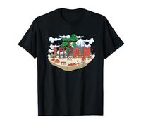 Art de Construction Japonais Antique pour Amoureux de l'histoire - Japon T-Shirt