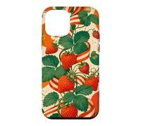 Art de Cuisine Fresh Market de Vigne de Fraises Coque pour iPhone 12 Mini