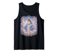 Art de dévotion catholique céleste de la Vierge Marie avec des Anges Débardeur